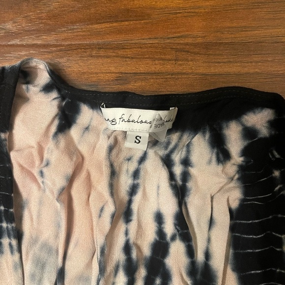 Young Fabulous & Broke Jillian Faux Wrap Dress Size S - Picture 3 of 3